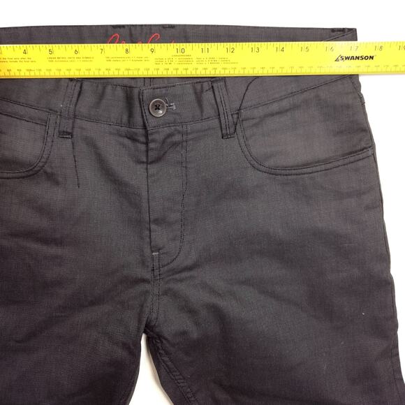 Robert Graham Pants Mens 33x25.5 Gray Kipling Tailored Straight Preppy Designer - Picture 5 of 9